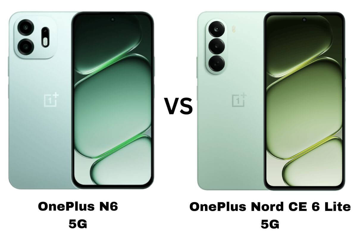 OnePlus N6 5G vs OnePlus Nord CE 6 Lite 5G: What is the Difference