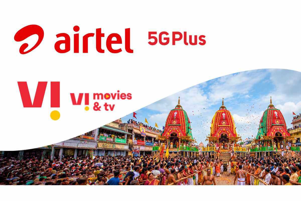 Puri Rath Yatra: Airtel Strengthens Network With New 5G Sites; Vodafone Idea Offers Live Darshan on OTT Platform