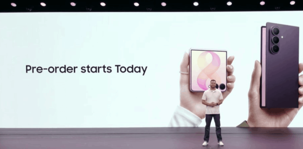 samsung pre orders