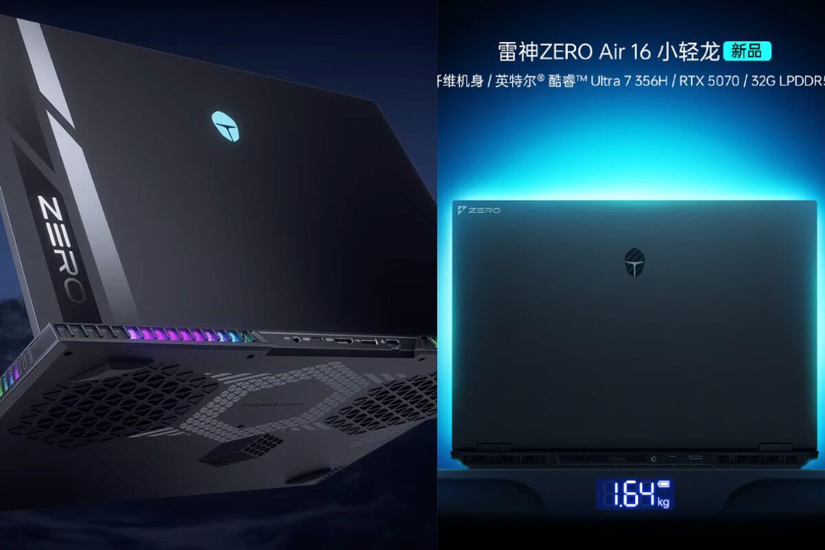 Thunderobot Zero Air 16 Teased with Core Ultra 7 and RTX 5070