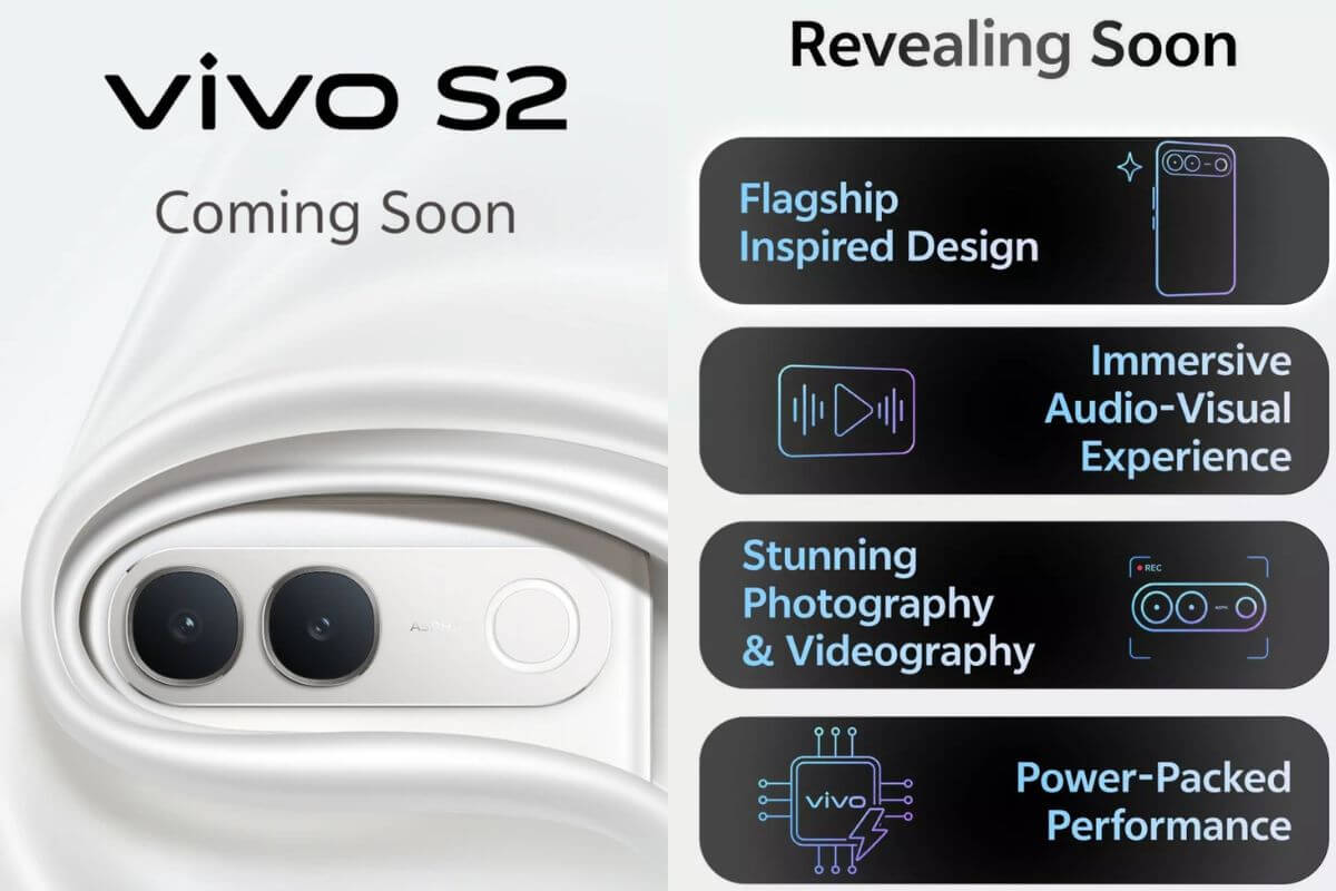 Vivo S2 Teased on Flipkart with New Design and Dual Cameras