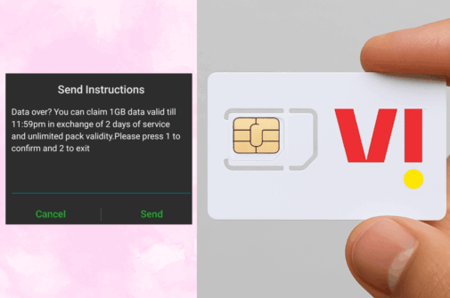 Vodafone Idea InstaData Deducts Two Days Instantly for 1GB That Expires at Midnight
