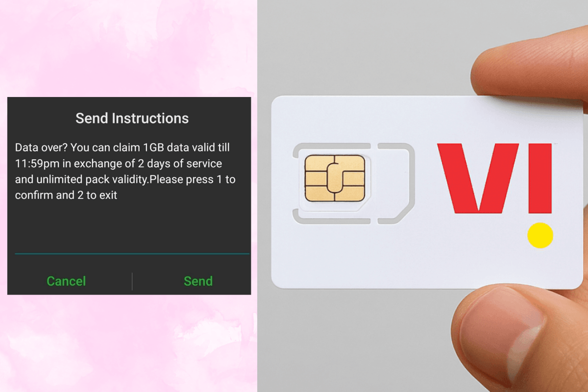 Vodafone Idea InstaData Deducts Two Days Instantly for 1GB That Expires at Midnight