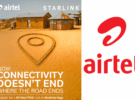 airtel starlink connectivity free 30 days supports whatsapp sms