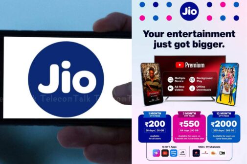 Jio Launches New Rs 550, Rs 2000 OTT Passes