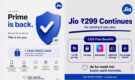 Jio Relaunches Prime Membership With Rs 300 Prime Pass and One-Year Tariff Protection