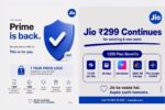 Jio Relaunches Prime Membership With Rs 300 Prime Pass and One-Year Tariff Protection