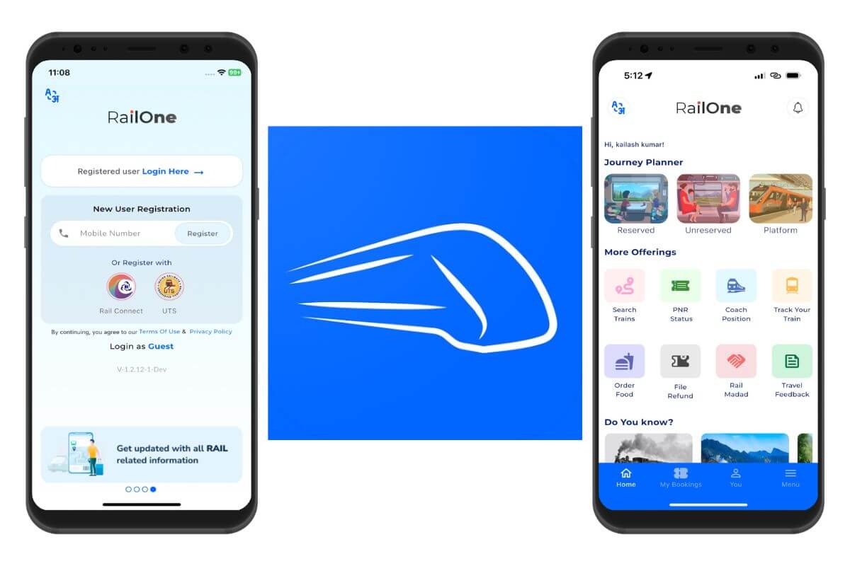 RailOne App Records 4.76 Crore Downloads as Railways Expand Digital Ticketing
