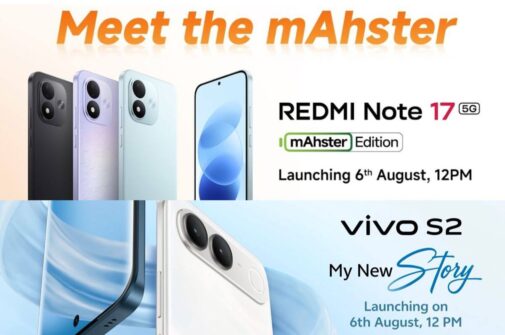 Redmi Note 17 5G mAhster Edition, Vivo S2 India Launch – Live