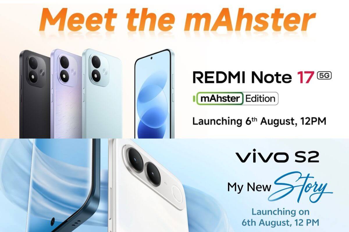 Redmi Note 17 5G mAhster Edition, Vivo S2 India Launch – Live