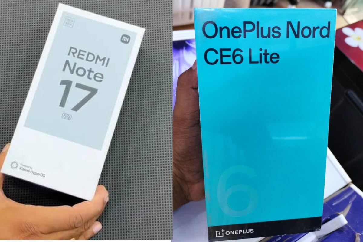 redmi note 17 oneplus nord ce 6 lite 