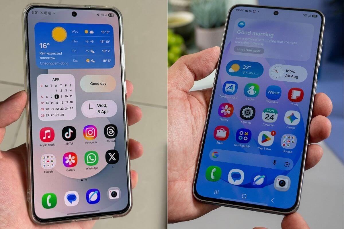 samsunggalaxys26fe5g vs galaxys25fe5g comparison 