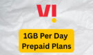 Vodafone Idea Prepaid Plans With 1GB Daily Data in August 2026 Detailed