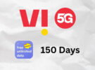 Vodafone Idea Launches Rs 1,750 Prepaid Plan with 150 Days Validity, Unlimited Data