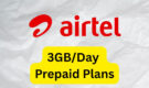 Bharti Airtel Daily 3GB Data Plans for Heavy Data Usage in September 2026