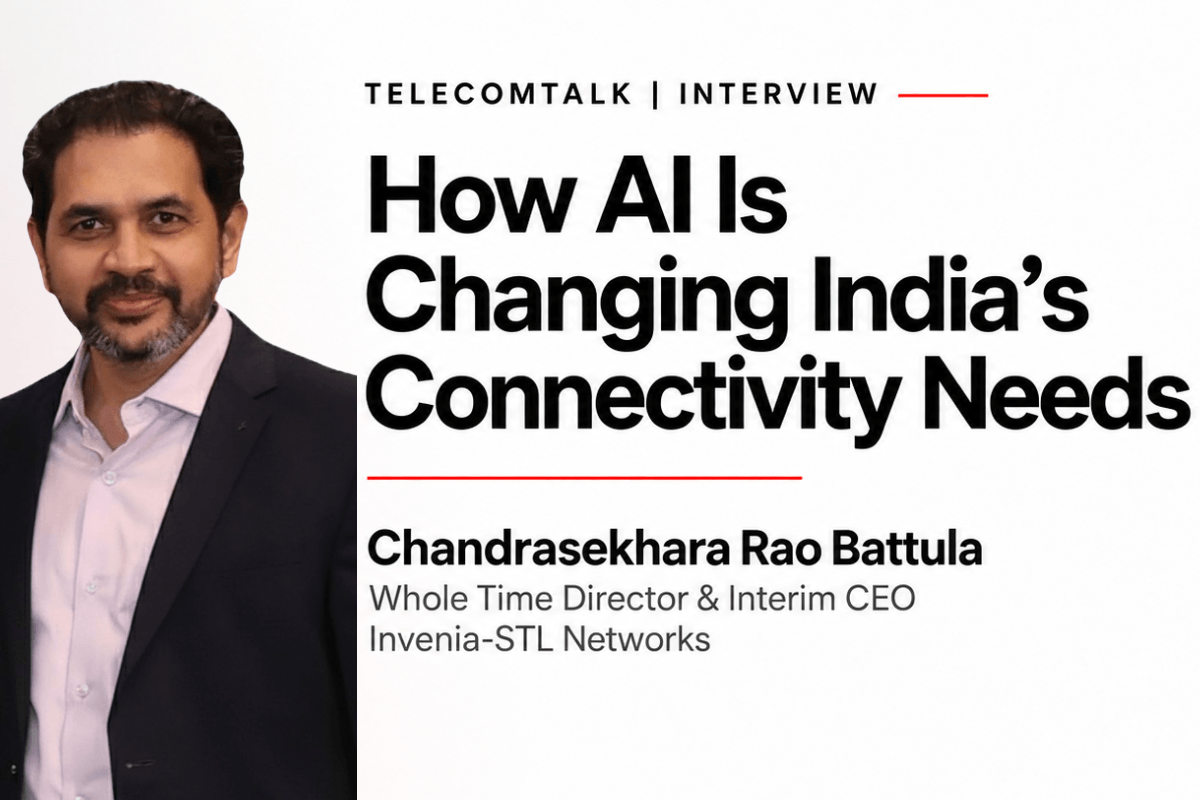 Invenia-STL Networks CEO on Why AI and Data Centres Are Changing India’s Connectivity Needs
