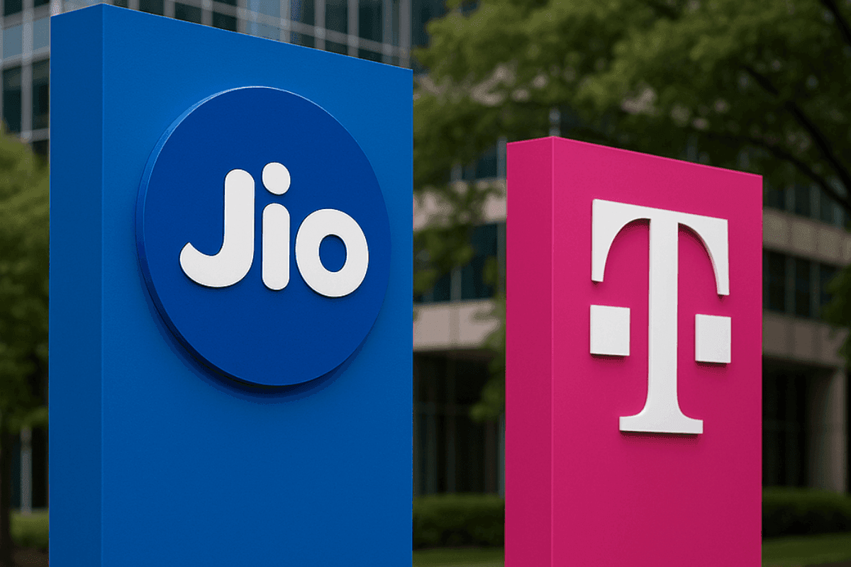 Jio и T-Mobile впервые запустили 5G SA-роуминг между США и Индией