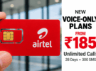 airtel first telco launch voice plans trai rules