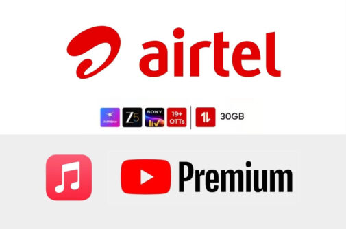 Airtel Upgrades Rs 200 Box Office Pack with YouTube Premium and Apple Music