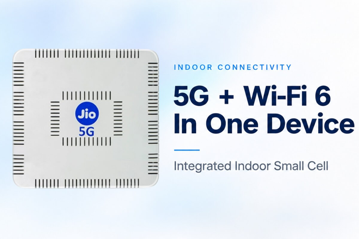 Reliance Jio Combines 5G and Wi-Fi 6 in One Device to Improve Indoor Connectivity