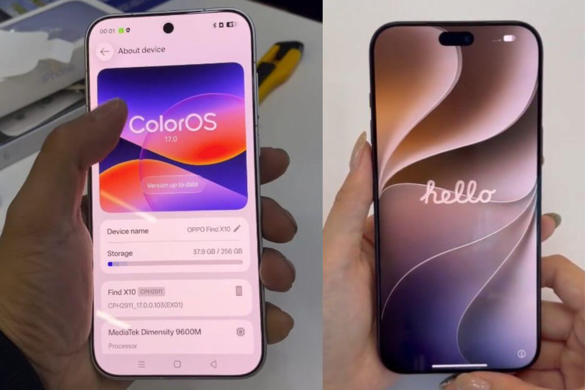 oppo findx10pro5g vs iphone18promax which is better 