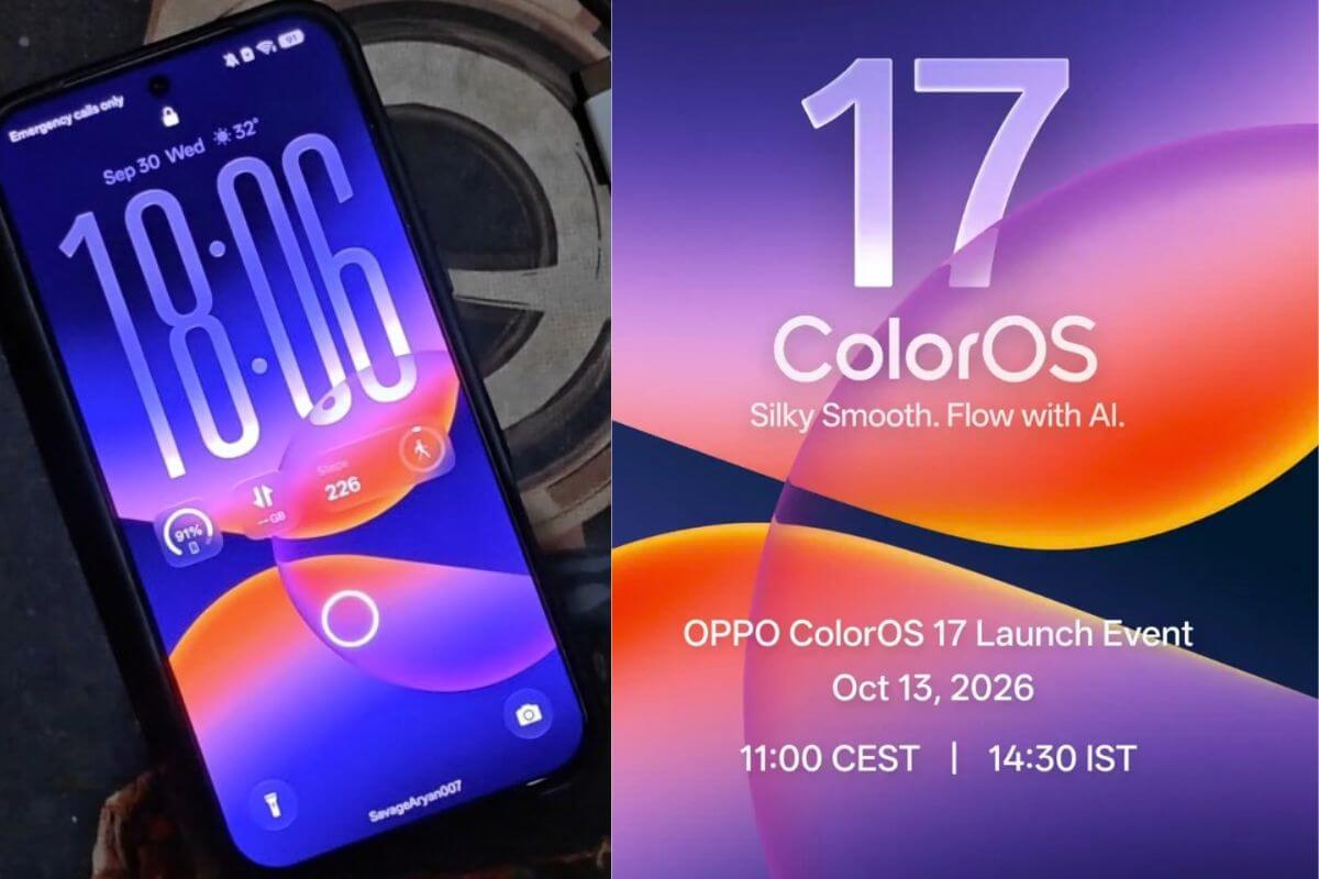 Oppo ColorOS 17 with Oppo Find X10 India Launch Confirmed